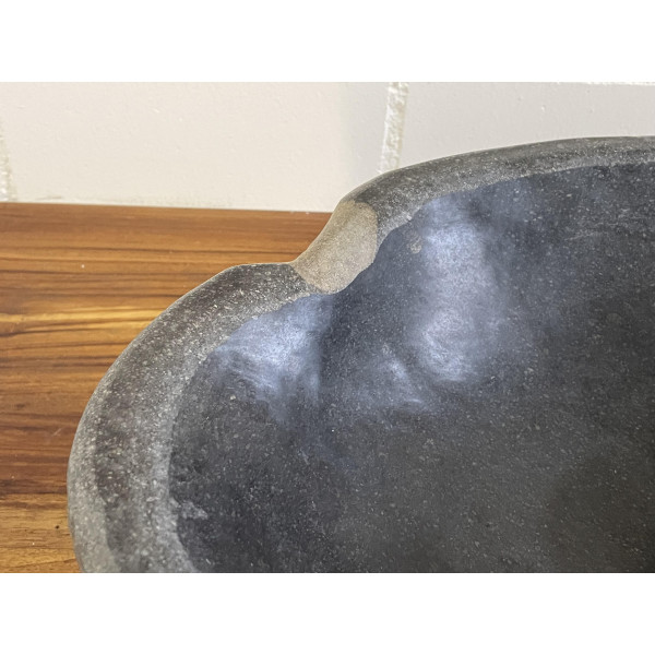 Flussstein Waschbecken A837A / 50x32