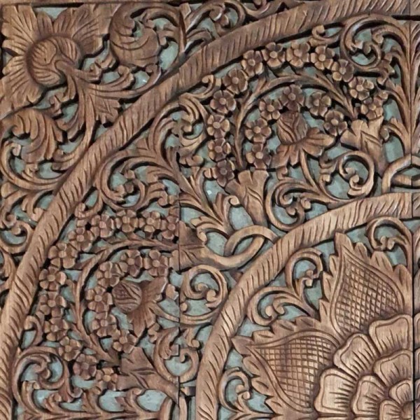 Mandala Holzbild 150 cm