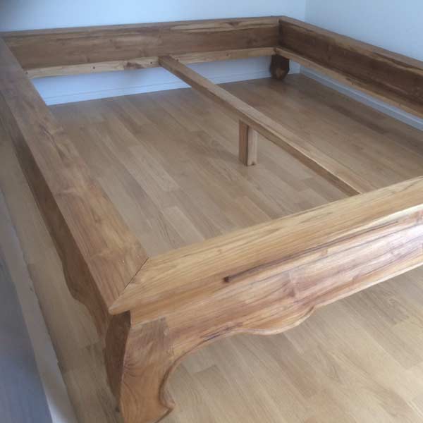 Opium Bett Plattform Elegant - 160 / NATURAL