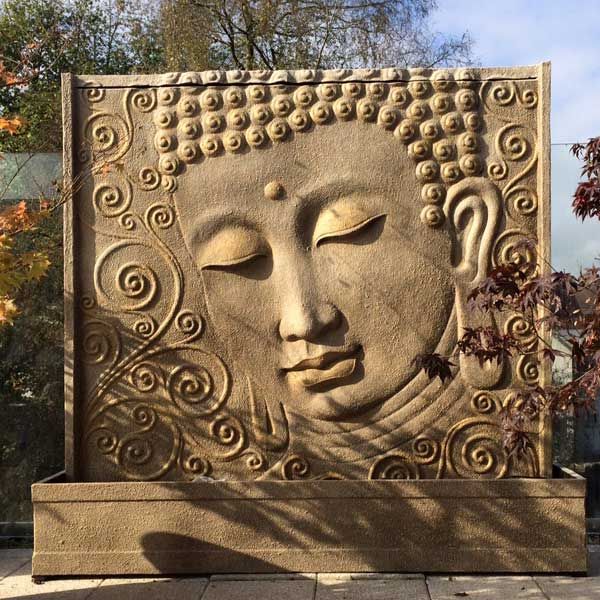 Wasserwand Buddha 200 Sand