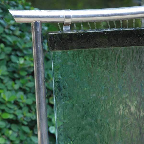 Wasserwand Glas